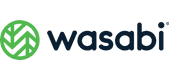 Logo: Wasabi Hot Cloud Storage
